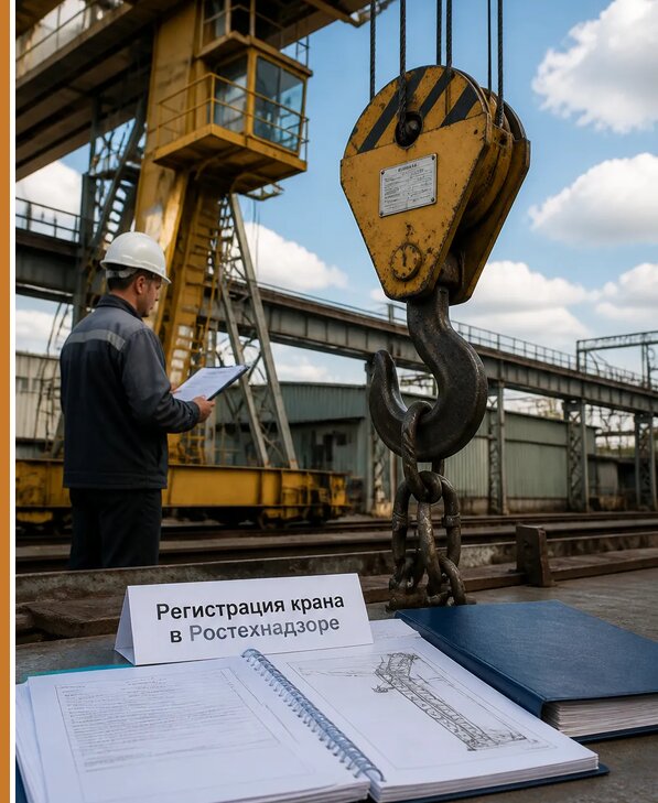 Регистрация крана в Ростехнадзоре в Кирове от 15543 р. | Авеста ОТиПБ